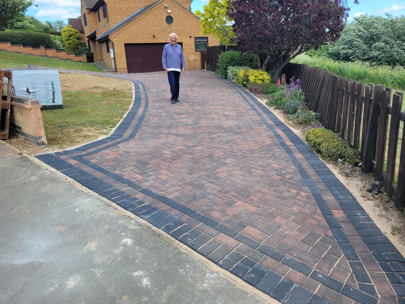Block paving driveway installation by Total Paving & Surfacing